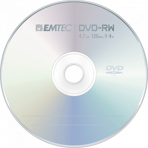 DVD+RW EMTEC 4.7 Gb 4-х в бумаж. конверте - канцтовары в Минске